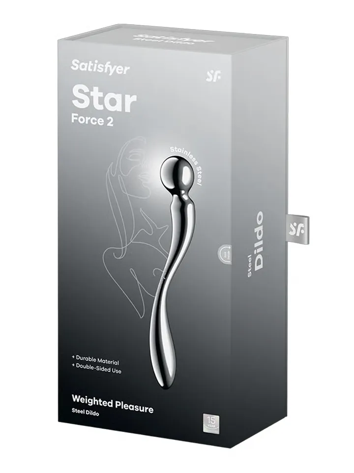 Satisfyer Star Force 2 - Tērauda dildo 5 [full]