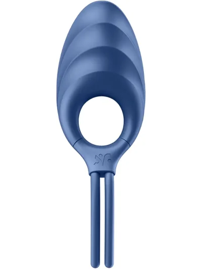 Satisfyer Swordsman Vibrating Cock Ring Blue - Vibrējošs gaiļa gredzens 4