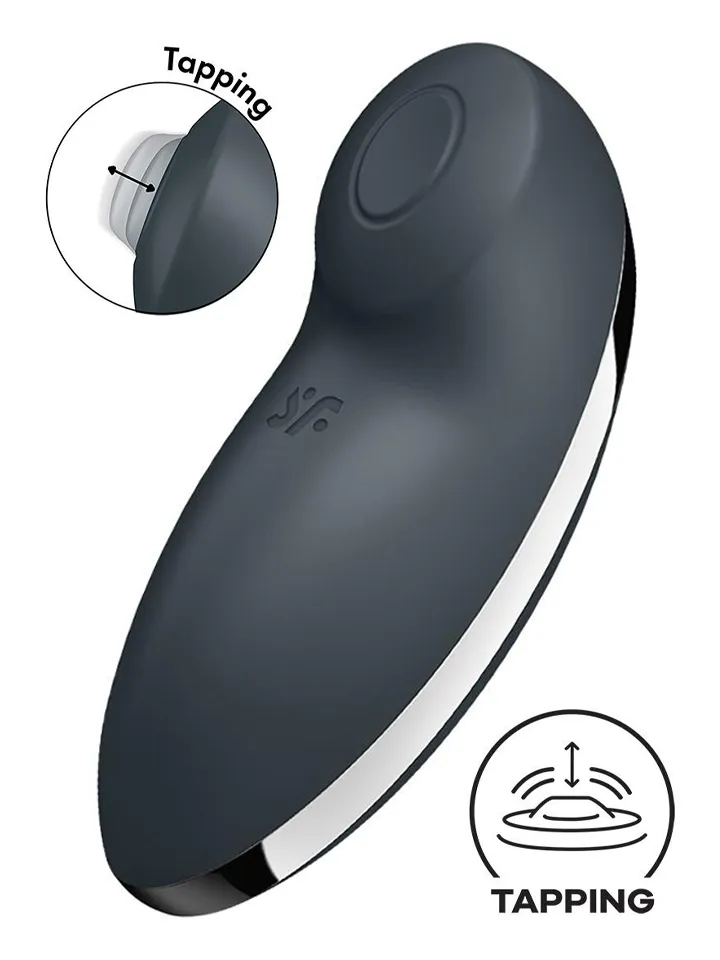 Satisfyer Tap & Climax 2 Grey - Klitora vibrators 1 [full]