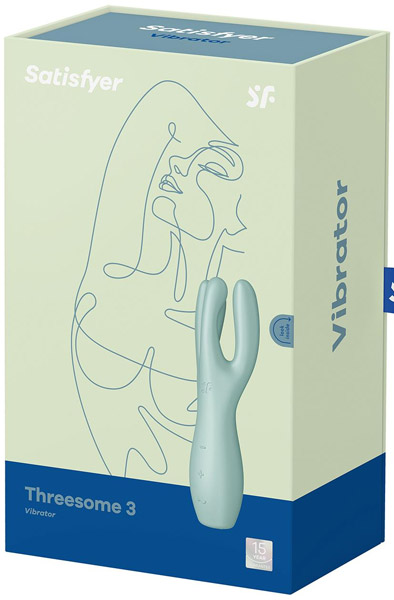 Satisfyer Threesome 3 Mint - Vibrators 4