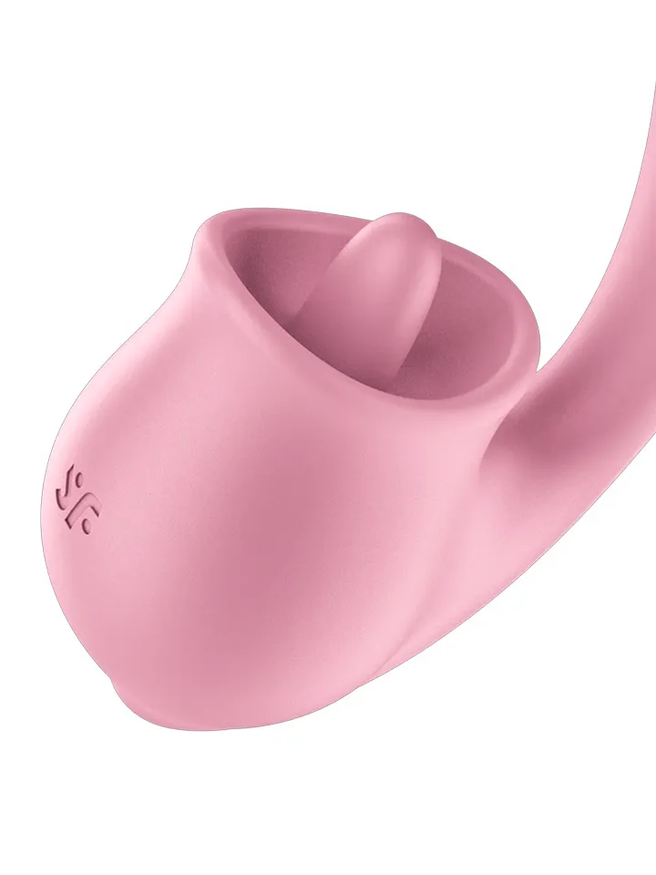 Satisfyer Tongue Genius Clitoral & G-Spot Stimulator - G punkta vibrators 4 [full]