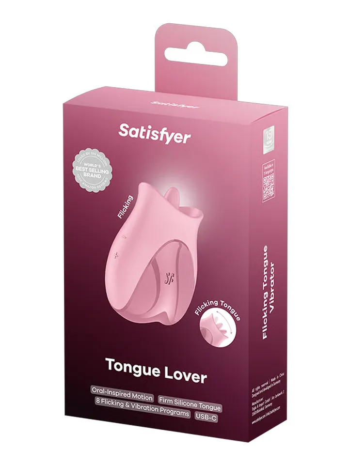 Satisfyer Tongue Lover Flicking Clitoral Stimulator - Klitora vibrators 6