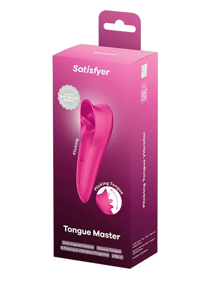 Satisfyer Tongue Master Flicking Clitoral Stimulator - Klitora vibrators 5 [full]