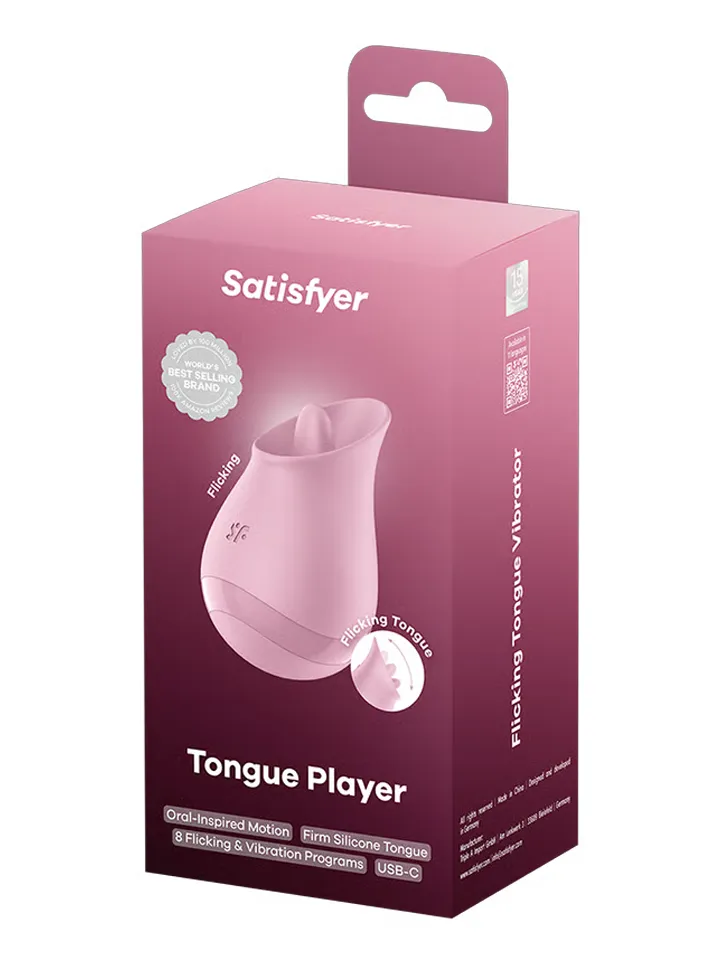 Satisfyer Tongue Player Flicking Clitoral Stimulator - Klitora vibrators 5 [full]