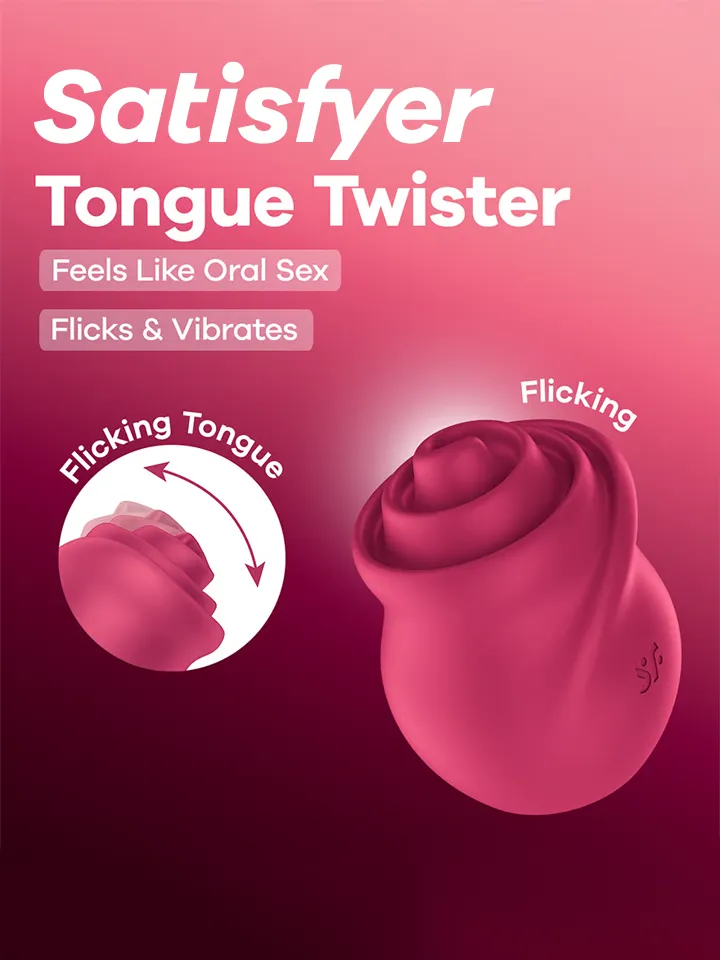 Satisfyer Tongue Twister Flicking Tongue Vibrator - Klitora vibrators 1 [full]