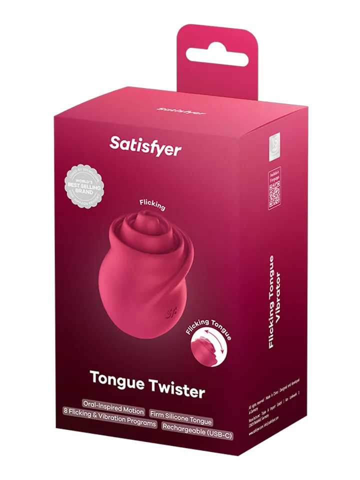 Satisfyer Tongue Twister Flicking Tongue Vibrator - Klitora vibrators 5 [full]