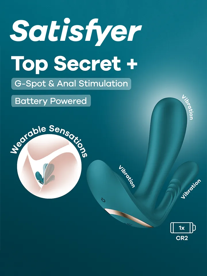 Satisfyer Top Secret+ Battery Powered - G punkta vibrators 1 [full]