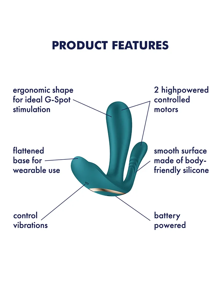 Satisfyer Top Secret+ Battery Powered - G punkta vibrators 2 [full]