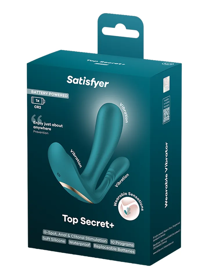 Satisfyer Top Secret+ Battery Powered - G punkta vibrators 5 [full]