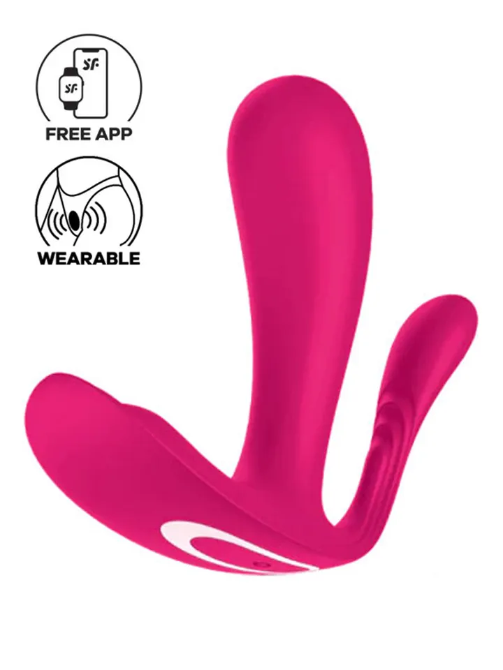Satisfyer Top Secret+ Connect App Pink - G punkta vibrators 1 [full]
