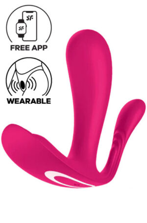 Satisfyer Top Secret+ Connect App Pink - G punkta vibrators 1