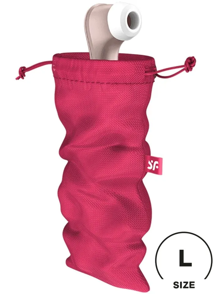 Satisfyer Treasure Toy Bag Large Pink - Uzglabāšanas soma 1