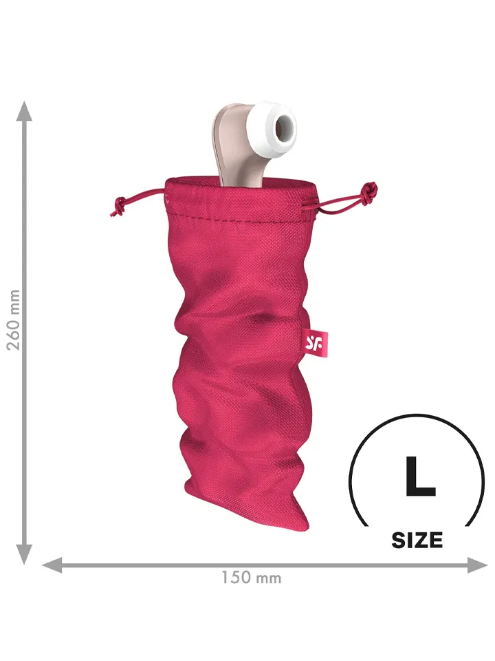 Satisfyer Treasure Toy Bag Large Pink - Uzglabāšanas soma 2