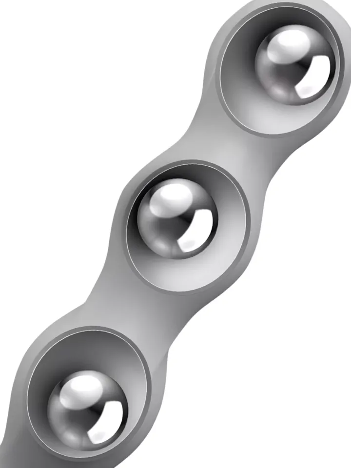 Satisfyer Triple Ball-R Weighted Dildo Grey - Anālais dildo 3 [full]