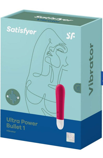 Satisfyer Ultra Power Bullet 1 Red - Lodes vibrators 4