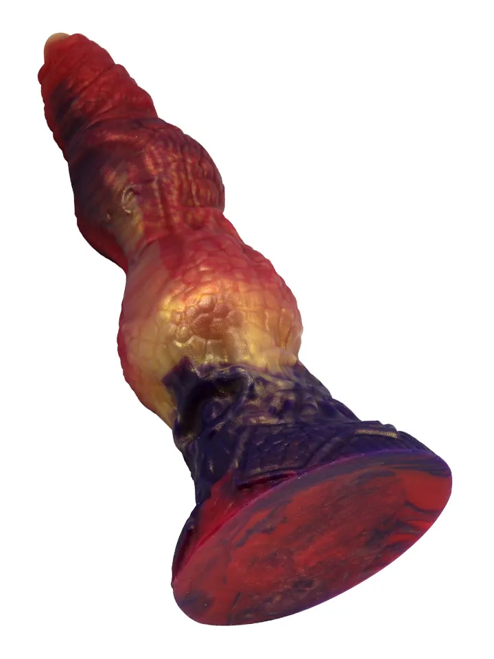 Savage Beastlord Rippled Monster Silicone Dildo 24 cm - Dragon dildo 2 [full]
