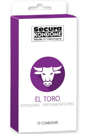Secura El Toro Performance Ring 12-pack - Prezervatīvi 1