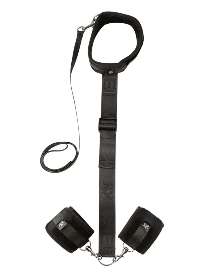 Sei Mio Adjustable Neck & Wrist Restraint Kit - Roku dzelži & amp; kaklarotas 1 [full]