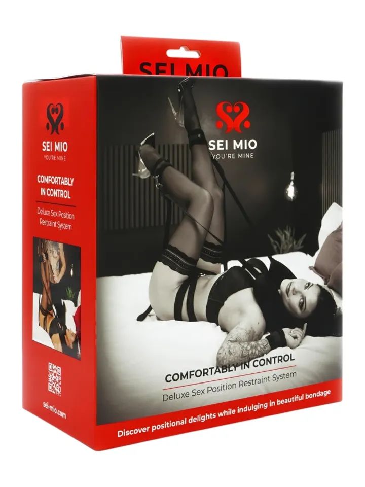 Sei Mio Deluxe Sex Position Restraint System - Plaukstas un potītes aproces 3 [full]