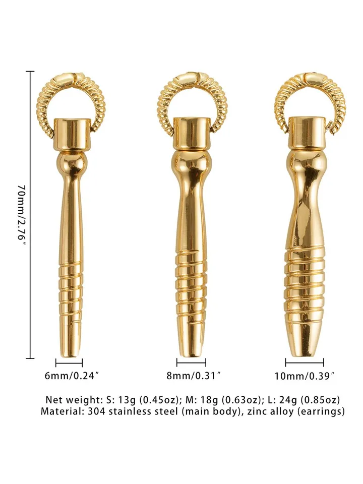 Sevanda Bad Boy Training Urethral Plugs Set - Dilatatora pakete 2 [full]