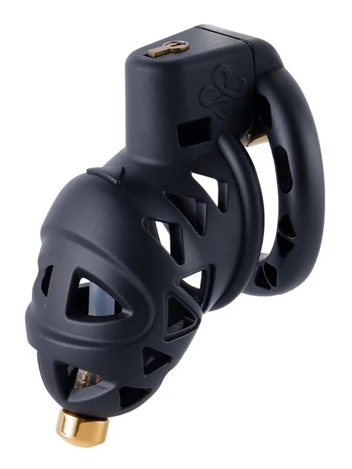 Sevanda Rattlesnake Chastity Cage Short - Dzimumlocekļa būris 1 [full]