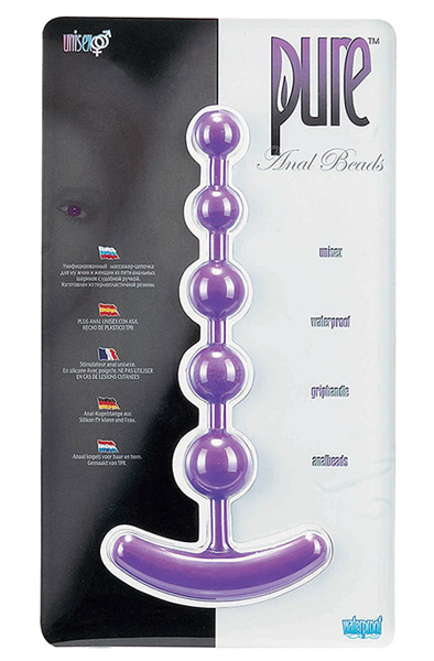 Seven Creations Pure Anal Beads - Anālās krelles 2