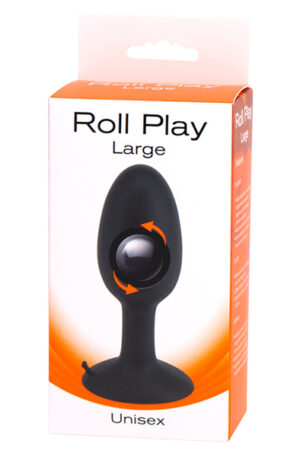 Seven Creations Roll Play Large Black - Anālais spraudnis 1