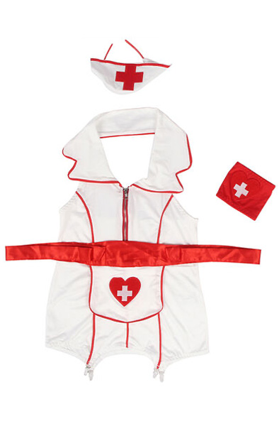Sexy Nurse Costume Dress - Medmāsas kostīms 5