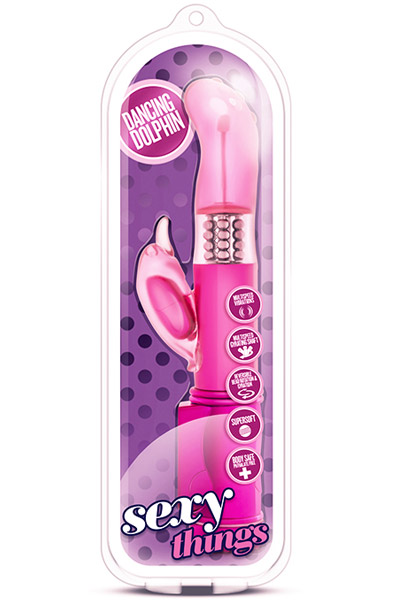 Sexy Things Dancing Dolphin Fuchsia - Trušu vibrators 4