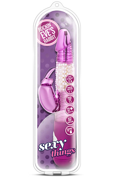 Sexy Things Rockineves Rabbit Pink - Trušu vibrators 3