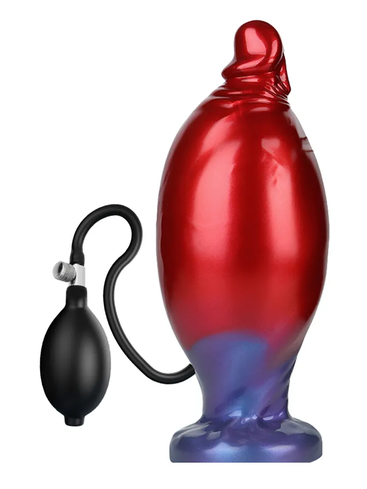 Shadow Behemoth Inflatable Monster Dildo 22 cm - Piepūšamais dildo 2 [full]