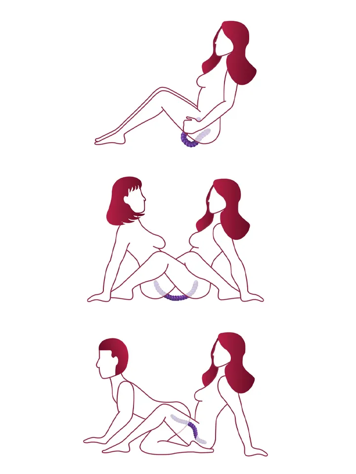 She.E.O Dual-Sided Flexible Vibrator - Vibrējošs dildo 3 [full]