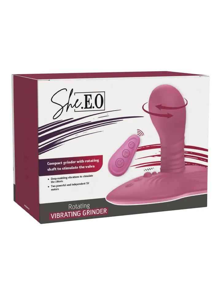 She.E.O Rotating Vibrating Grinder - Vibrējošā plāksne 5 [full]