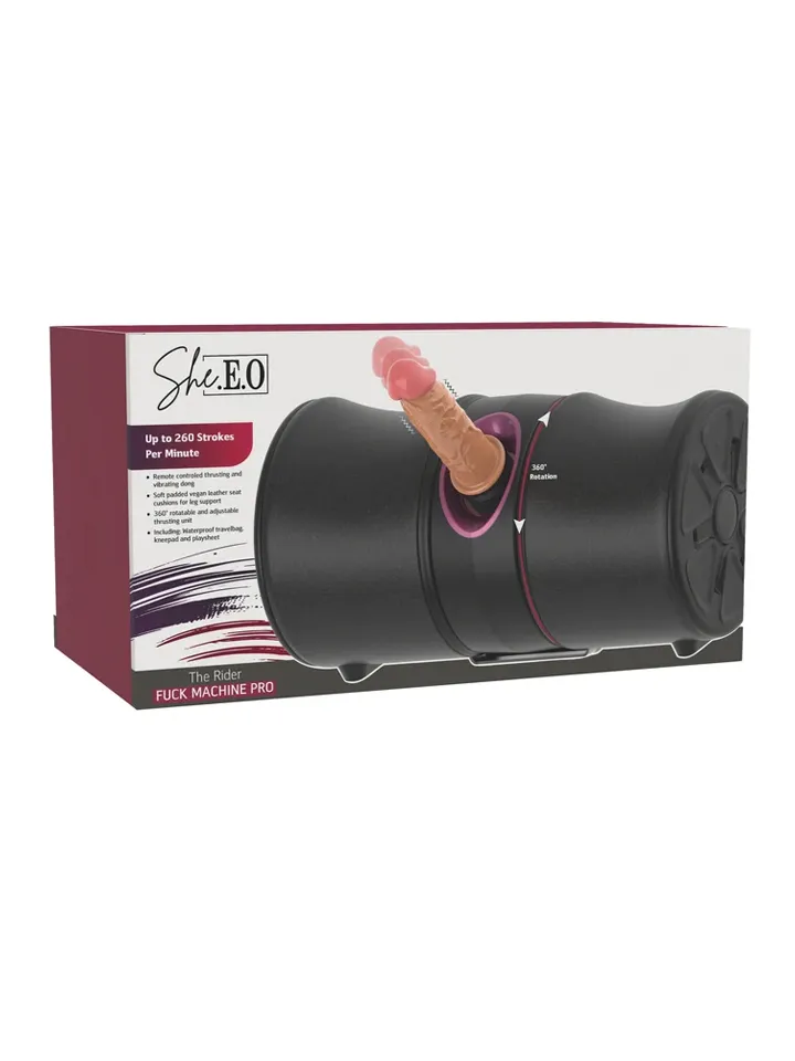 She.E.O The Rider Fuck Machine Pro 220V - Seksa mašīna 5 [full]