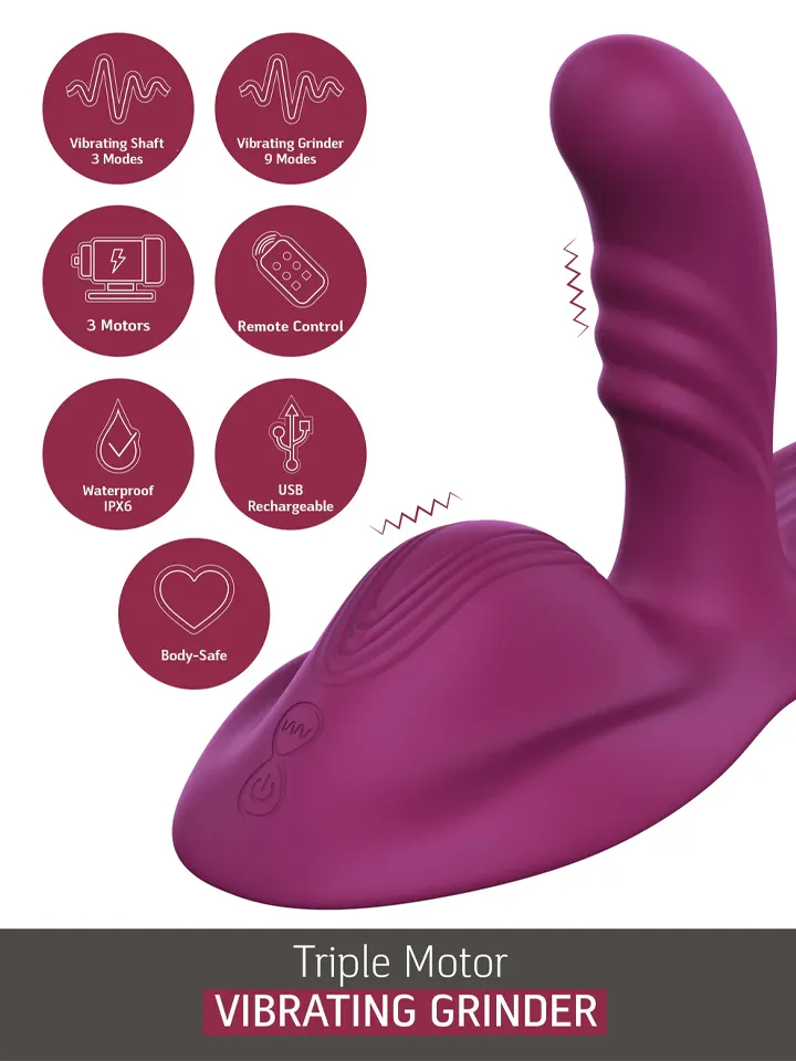 She.E.O Triple Motor Vibrating Grinder - Vibrējošā plāksne 2 [full]