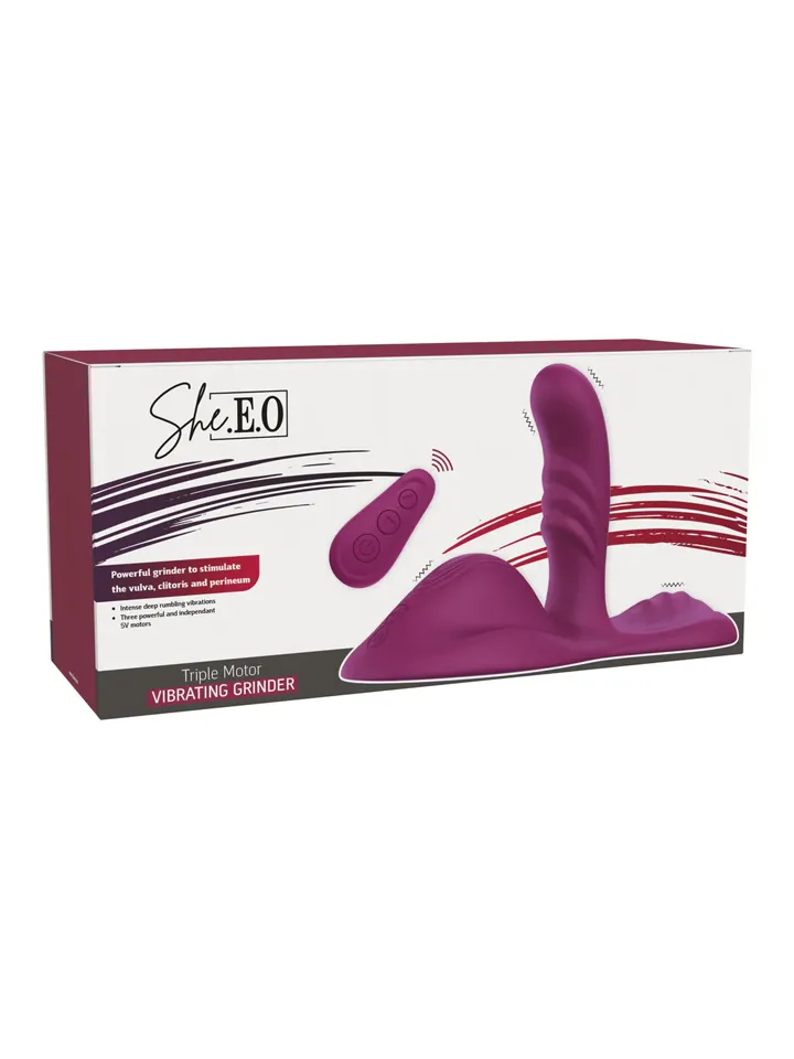 She.E.O Triple Motor Vibrating Grinder - Vibrējošā plāksne 5 [full]