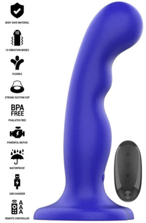 Shorty Vibrator 10 Modes Remote Control - Vibrējošs dildo 1