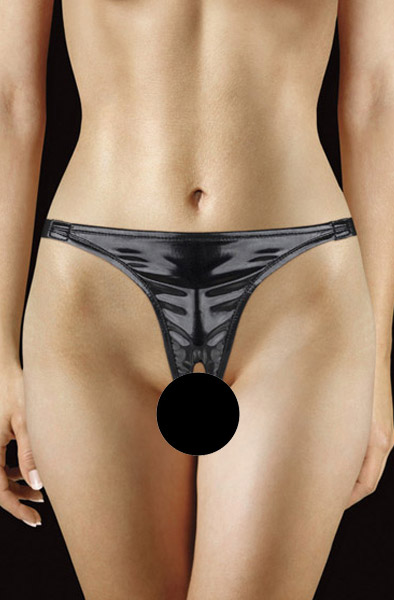 Shots Adjustable Panty Black - Vibrējošas biksītes 1