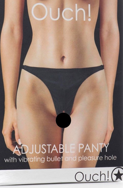 Shots Adjustable Panty Black - Vibrējošas biksītes 2