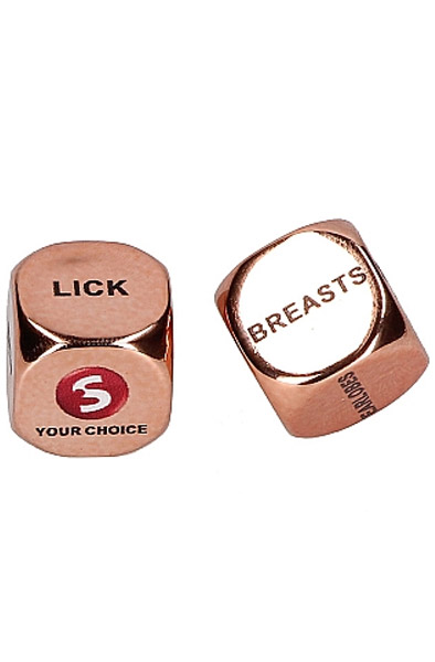 Shots Love Dice Rosé Gold - Kauliņu spēle 1