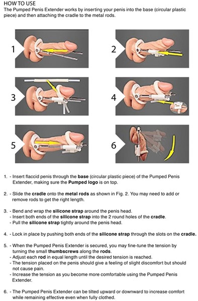 Shots Pumped Penis Extender - Penisa pagarinātājs 4