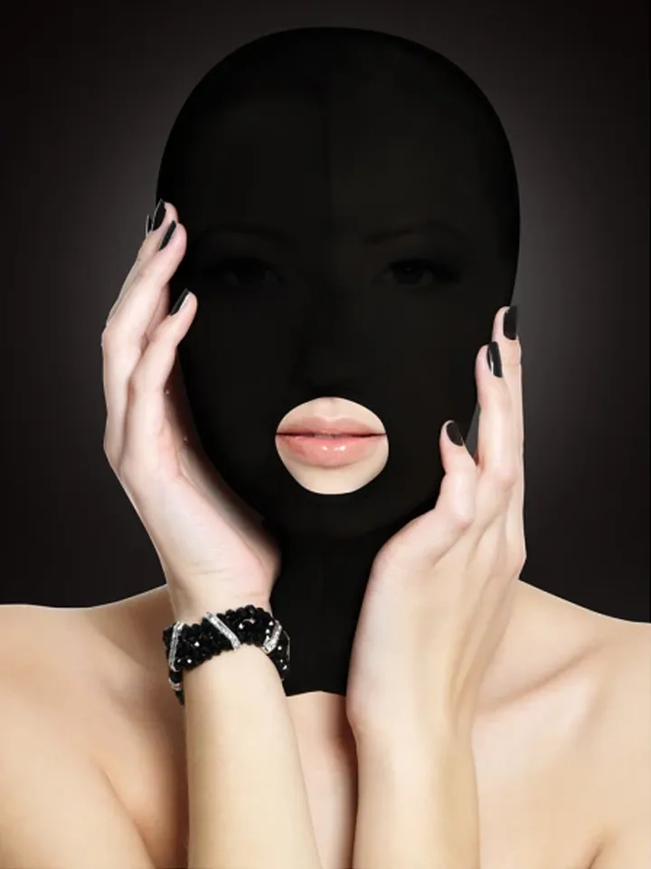 Shots Submission Mask Black - BDSM maska 1 [full]