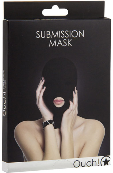 Shots Submission Mask Black - BDSM maska 2