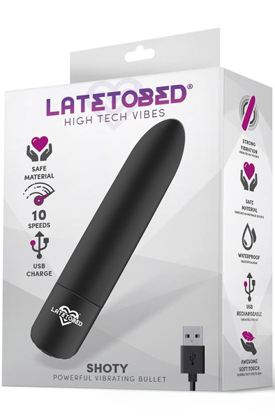 Shoty Powerful Vibrating Bullet 10-Speed - Lodes vibrators 3