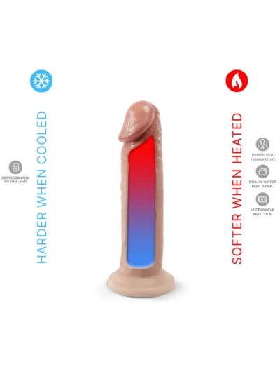 Silex-D Premium Real Skin 15,4 cm - Dzīvīgs dildo 2