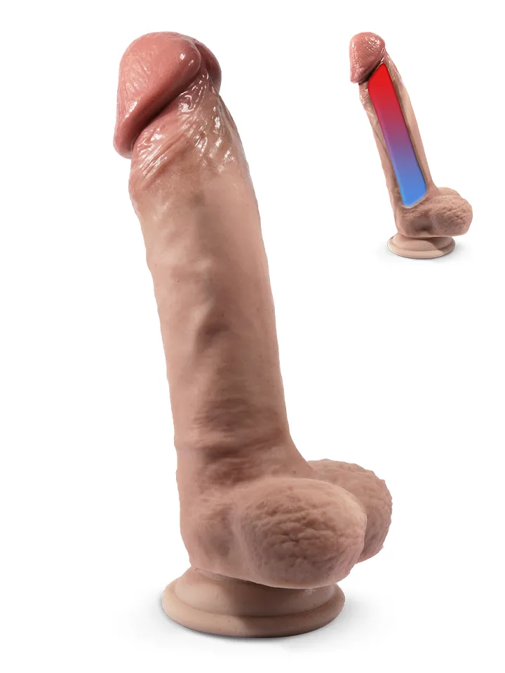 Silex-D Premium Real Skin Model 1 23 cm - Dzīvīgs dildo 1 [full]