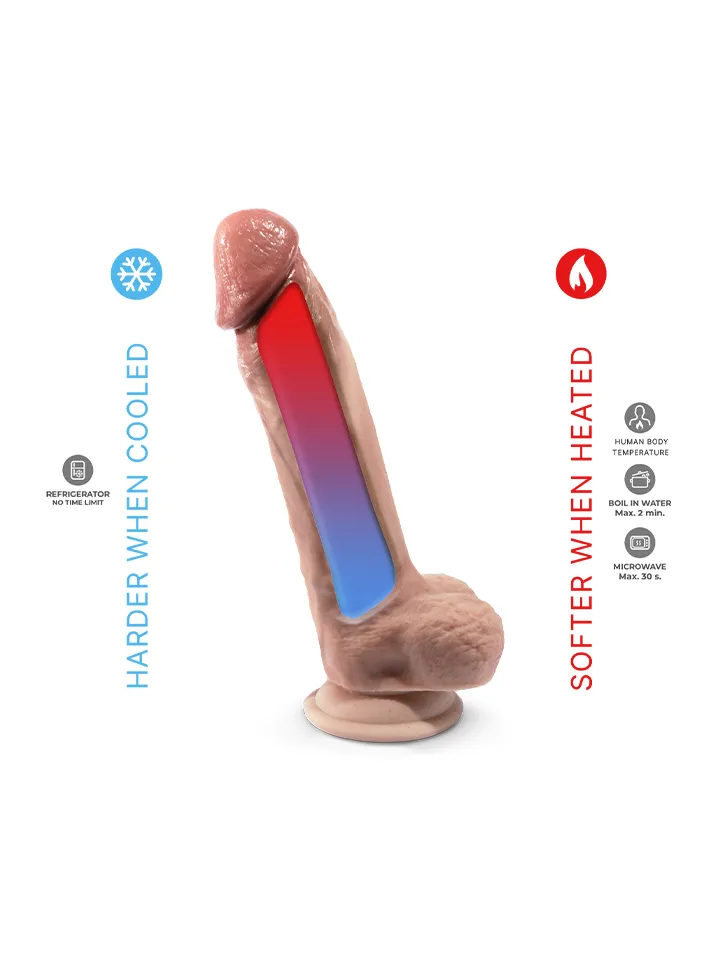 Silex-D Premium Real Skin Model 1 23 cm - Dzīvīgs dildo 2 [full]