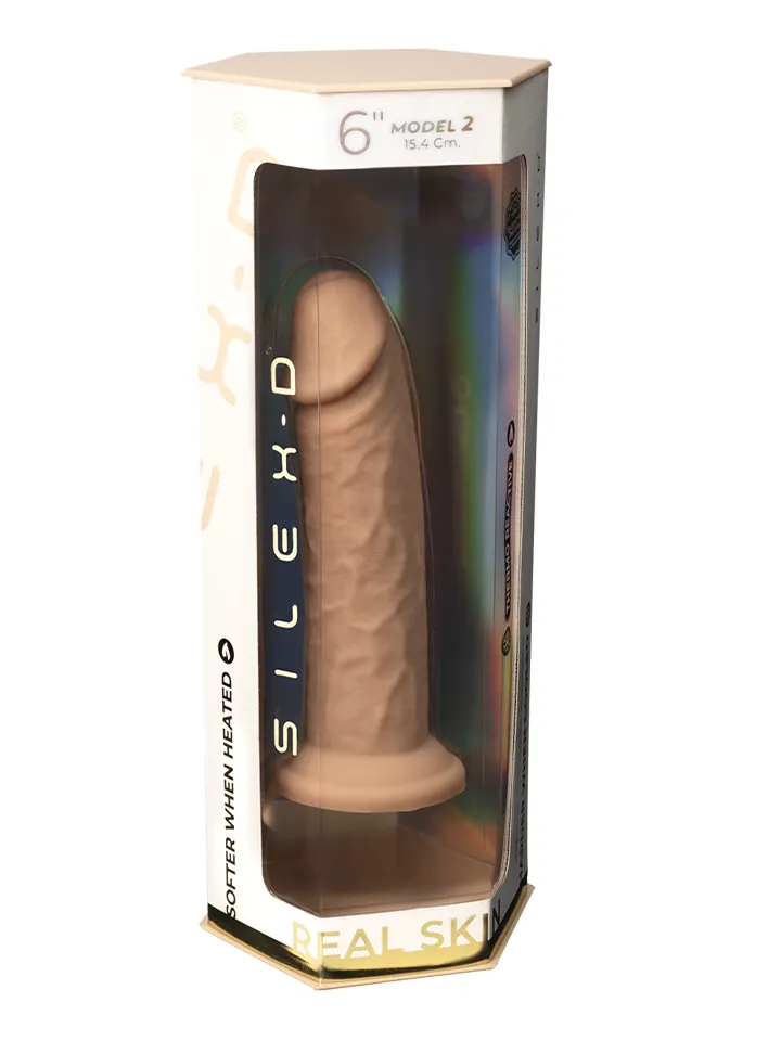 Silex-D Real Skin Model 2 15,4 cm - Dzīvīgs dildo 5 [full]