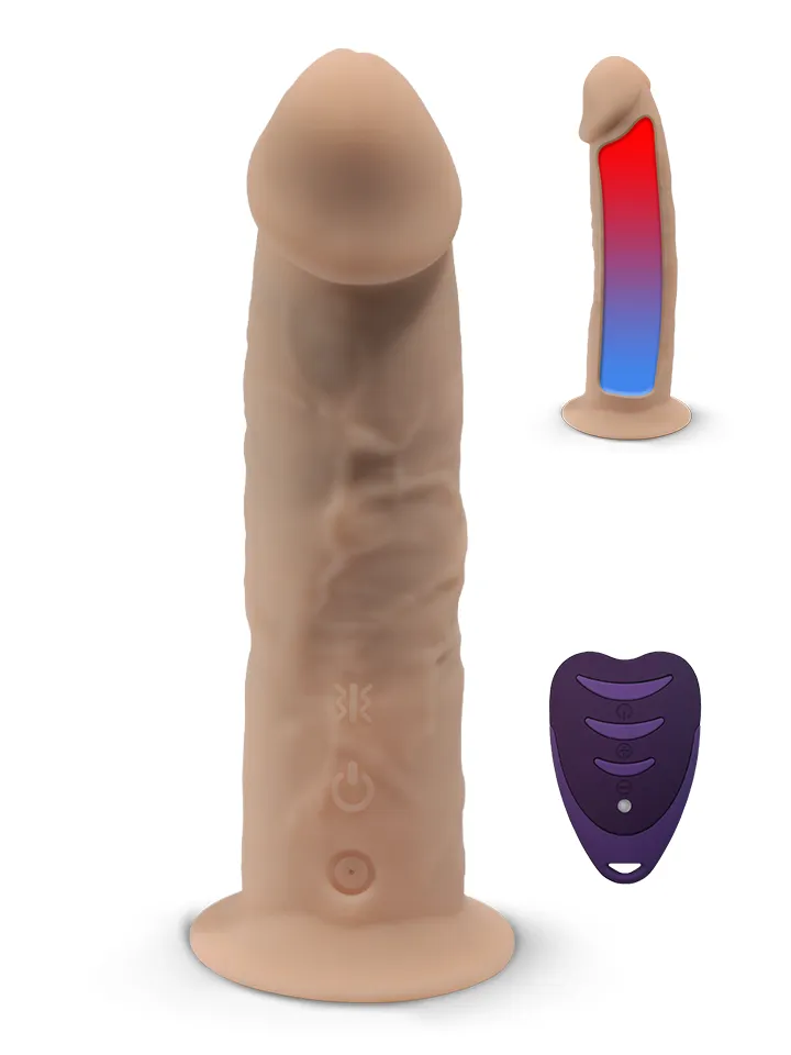 Silex-D Vibrating Dildo 17,5 cm - Vibrējošs paplašinātājs 1 [full]