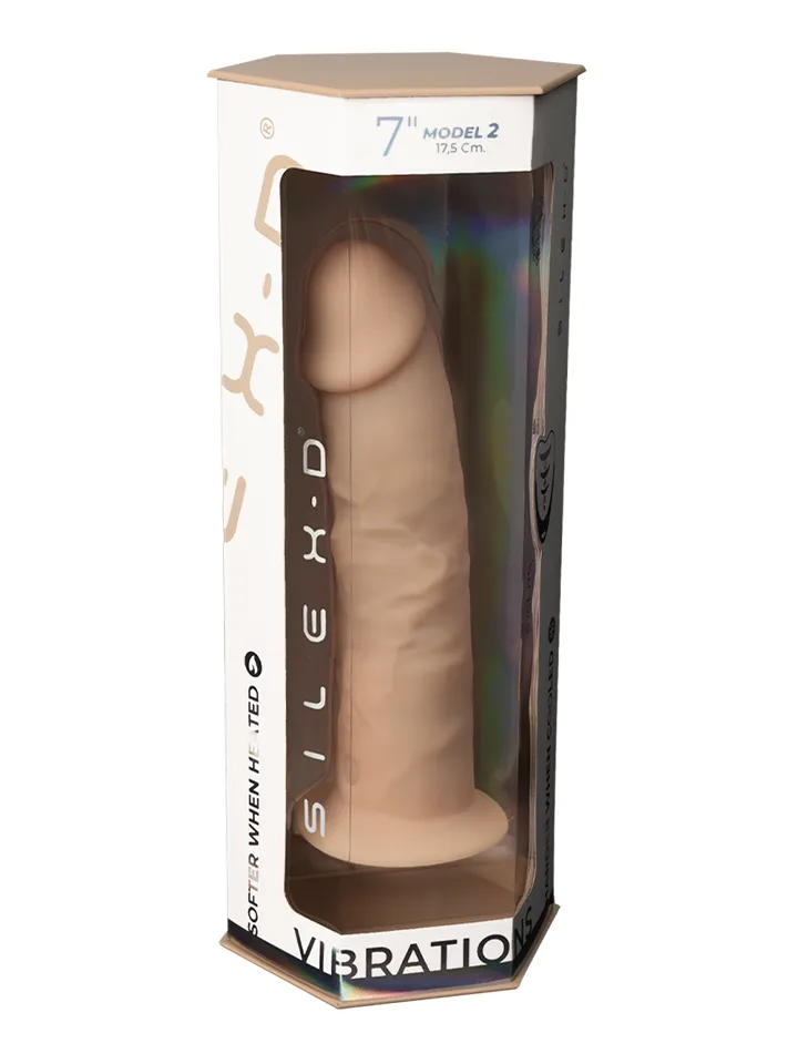 Silex-D Vibrating Dildo 17,5 cm - Vibrējošs paplašinātājs 4 [full]